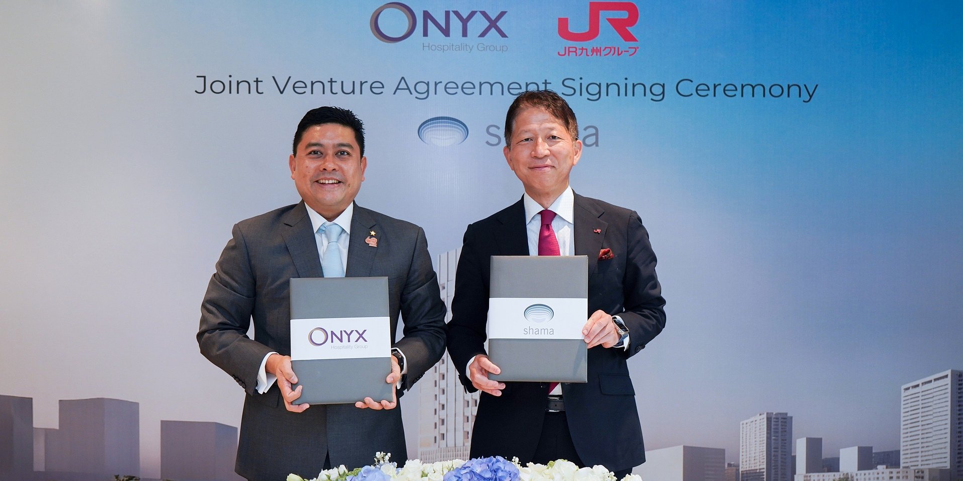 ONYX Hospitality Group Enters Joint Venture with JR Kyushu Group to Develop Shama North Pattaya, Strengthening Strategic Partnership in Thailand