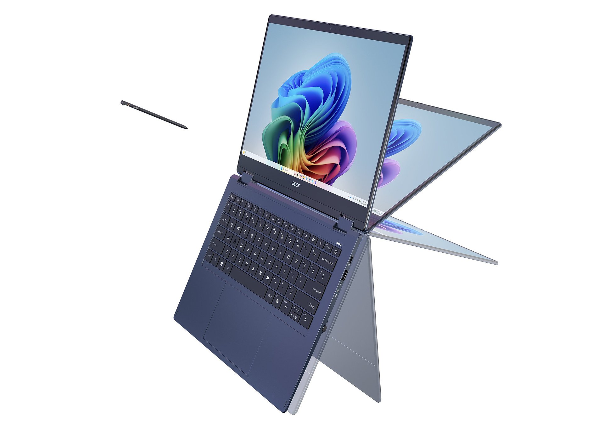 Acer erweitert Notebook-Portfolio um neue Copilot+ PCs mit Snapdragon® Plattformen