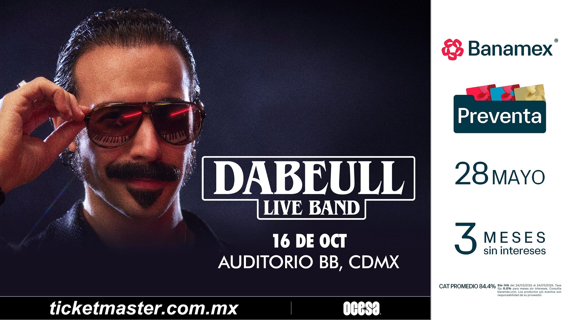 ¡El funk análogo de Dabeull llega a la Ciudad de México para hacerla vibrar!