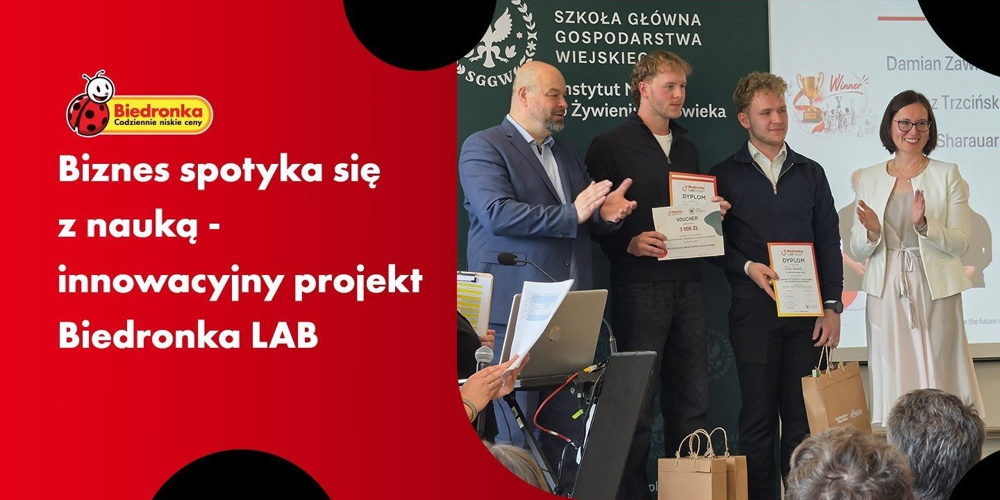 Biznes spotyka się z nauką. Innowacyjny projekt Biedronka LAB