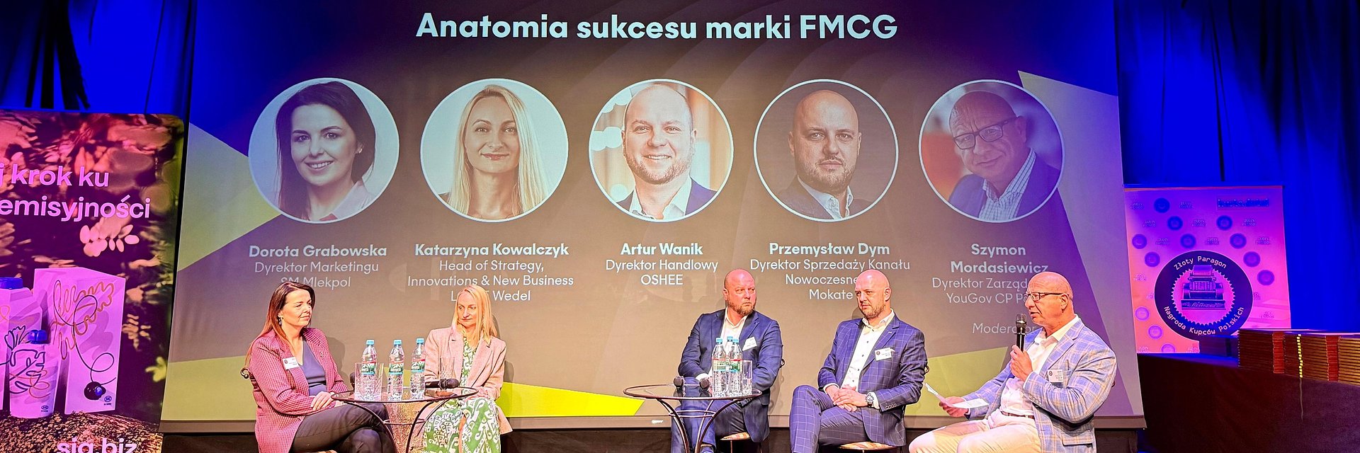 Dyrektor Marketingu Dorota Grabowska opowiedziała o sukcesach marek SM Mlekpol na Gali Liderów Rynku FMCG i Handlu 2026