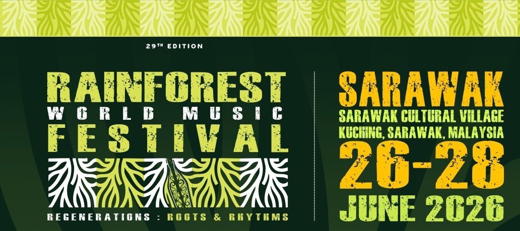 Rainforest World Music Festival 2026 Returns to Sarawak, Malaysia, with a Celebration of “Regenerations: Roots & Rhythms”