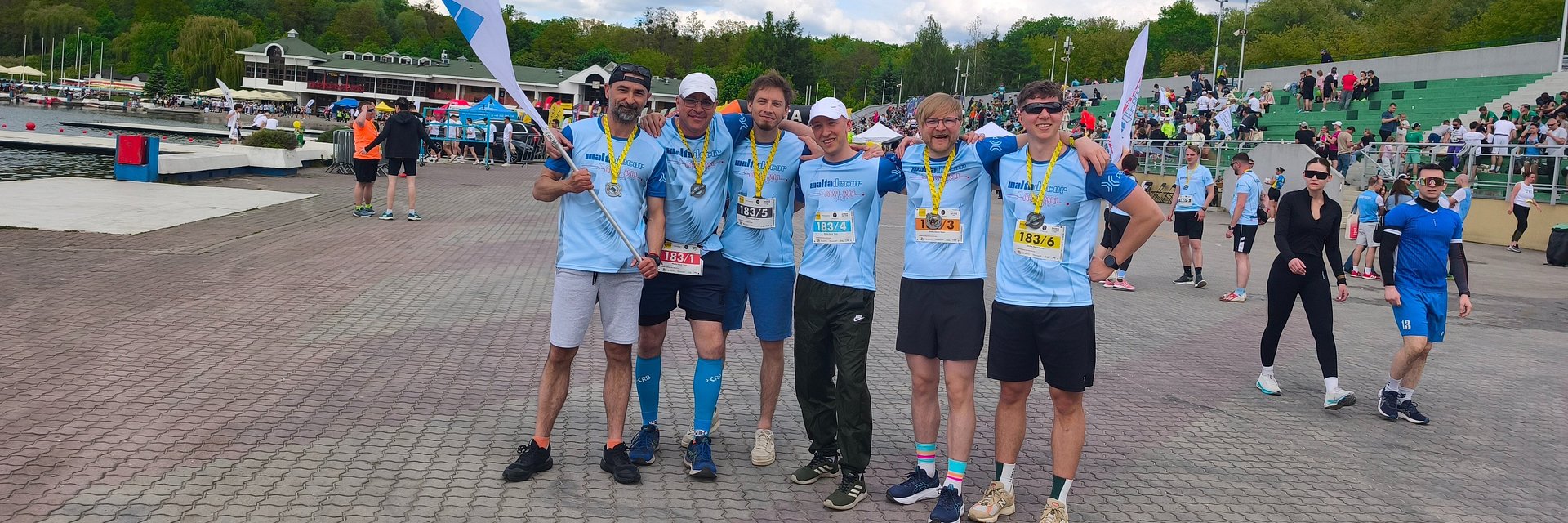 Malta-Decor oraz Malta Trading na starcie charytatywnej sztafety Ekiden