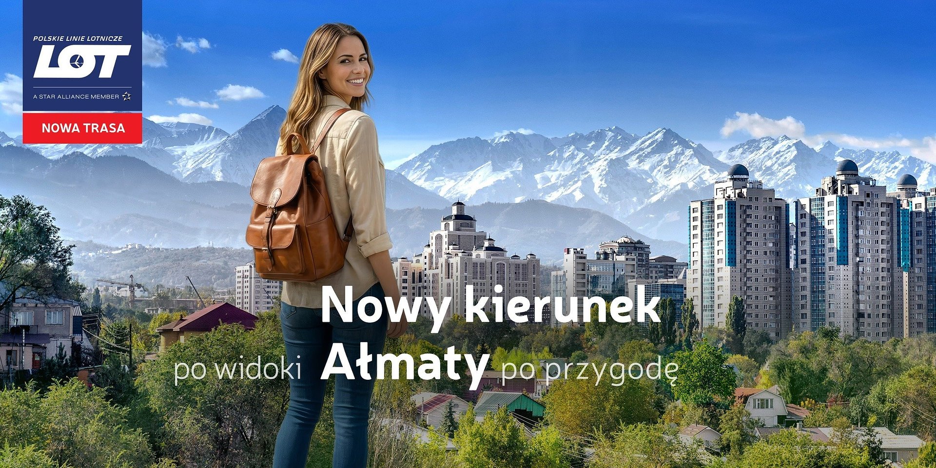 Od gór Tienszanu po stepy Azji. PLL LOT uruchamiają rejsy do Ałmaty