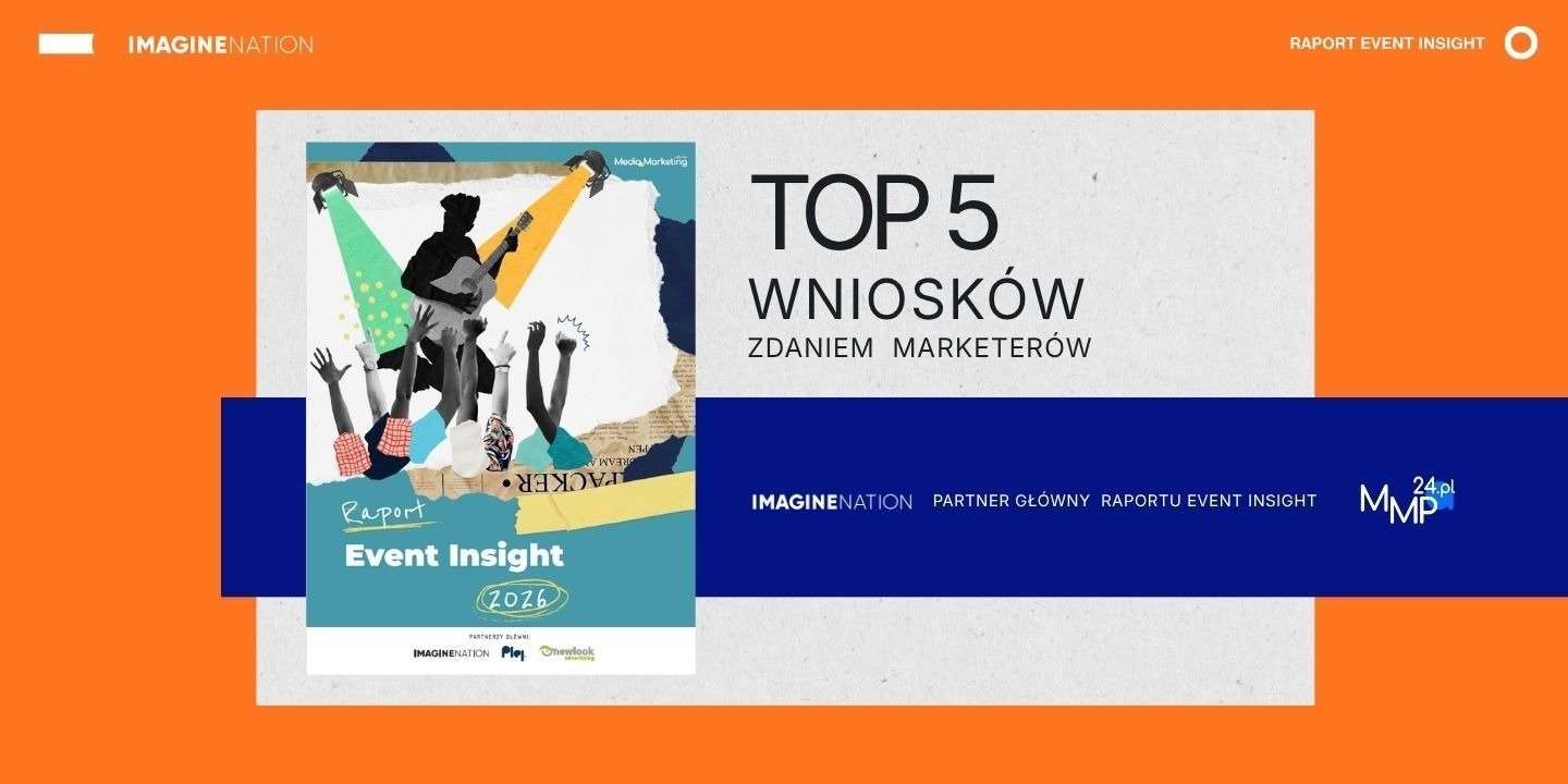 NOWOŚĆ! Raport EVENT INSIGHT MMP. Partnerem Głównym jest Imagine Nation.