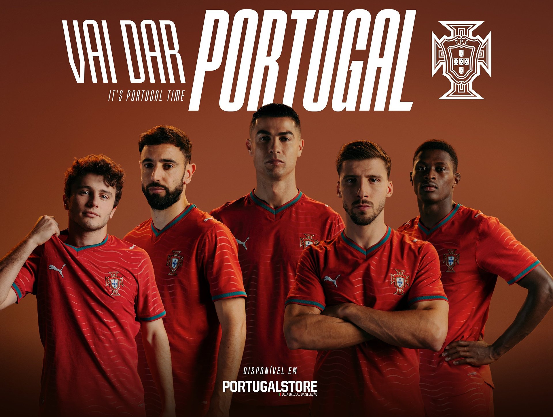 Uber Eats entra em campo com merchandising oficial exclusivo da Federação Portuguesa de Futebol