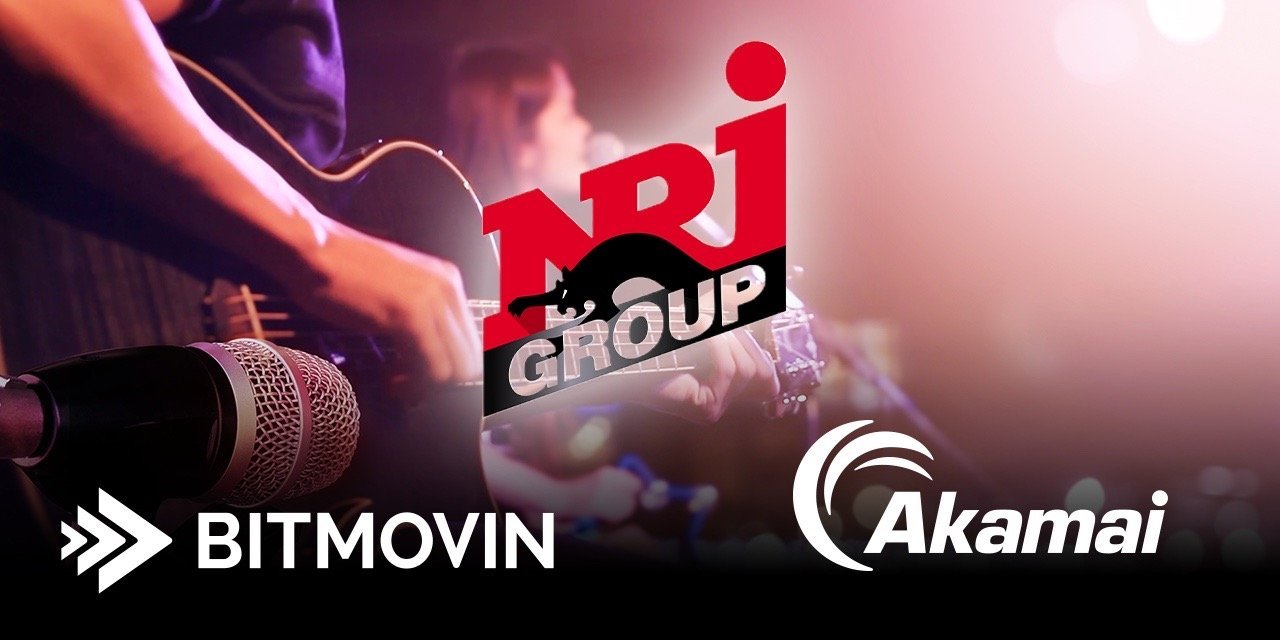 Bitmovin and Akamai Support NRJ Group to Deploy Next Generation Media Player AMP2