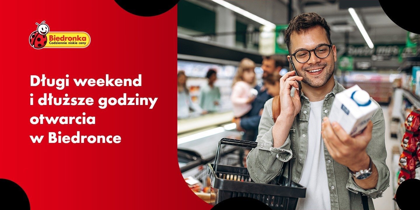 Dłuższe godziny, a Air Fryer za 1 zł tylko w Biedronce