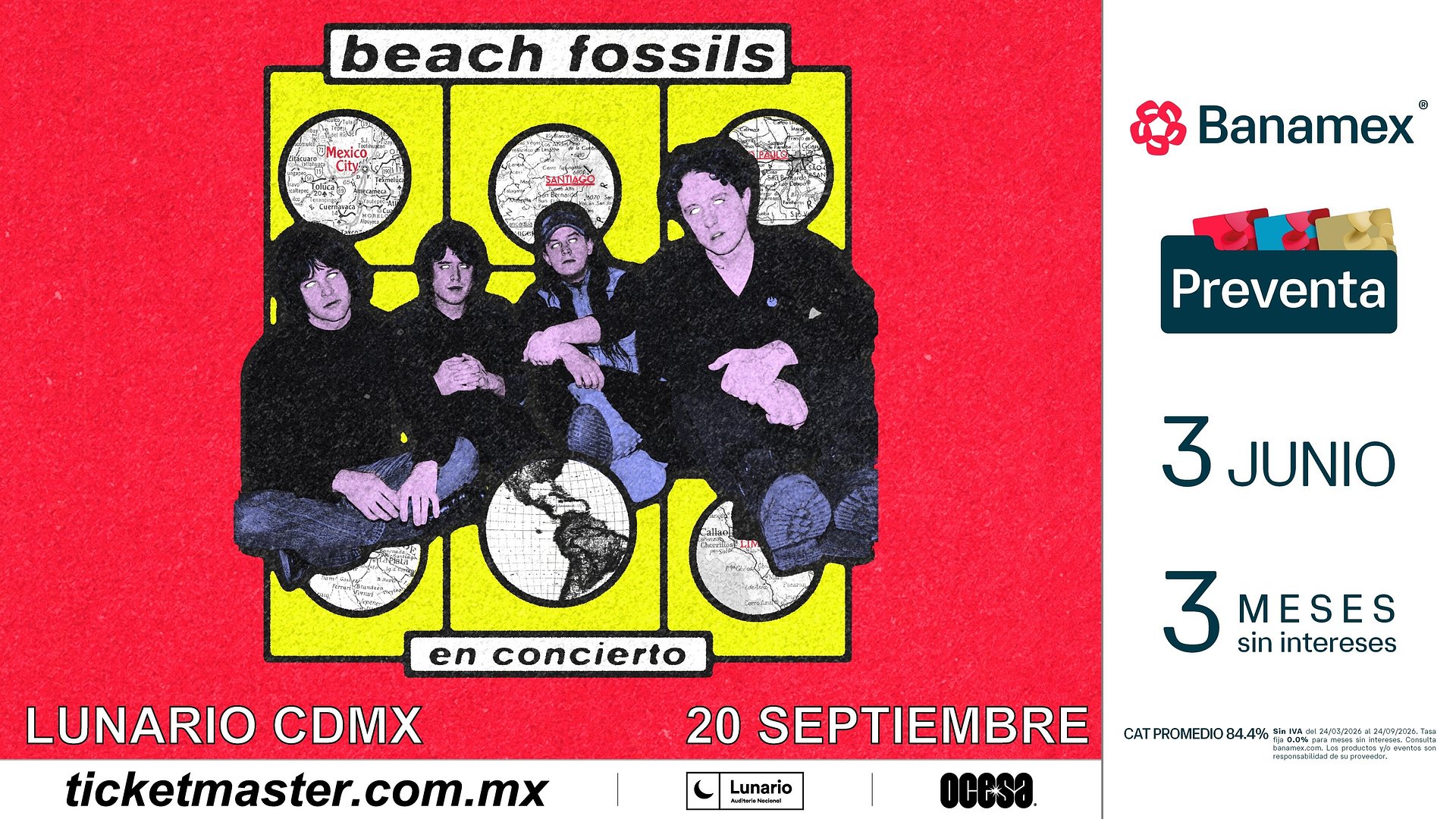 El indie neoyorquino de Beach Fossils regresa a México con la gira promocional de Bunny