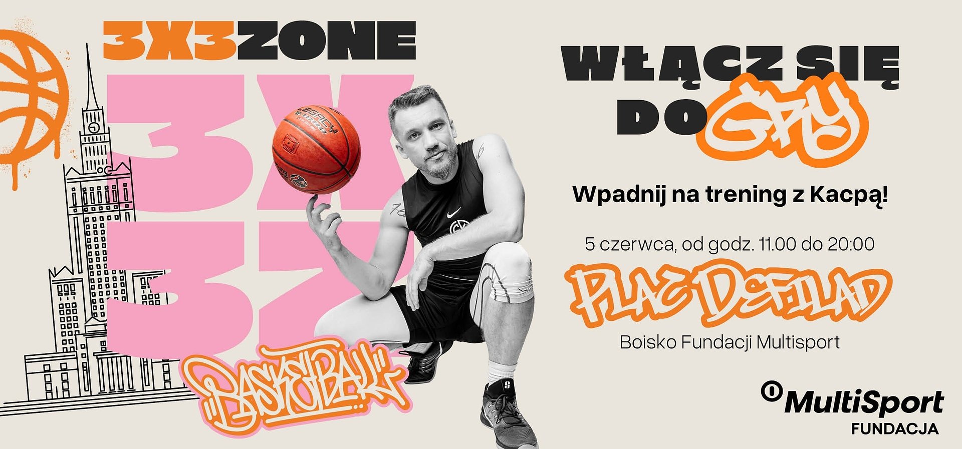 Dzieci wracają do sportów z lat ’90 – już 5 czerwca mogą spróbować sił w koszykówce 3x3