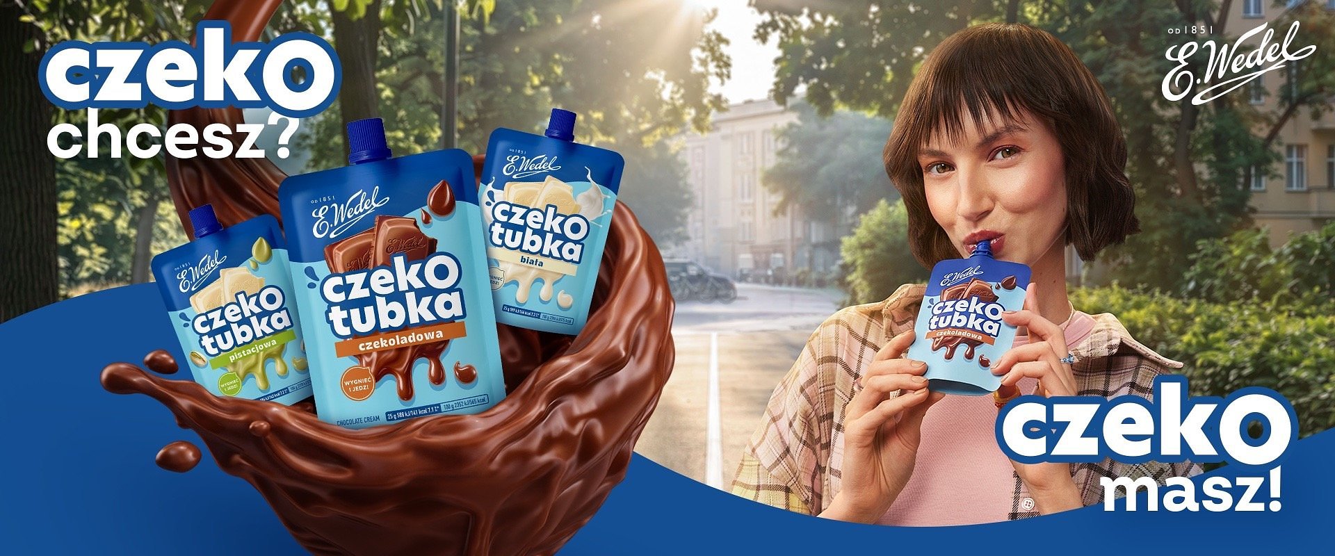 Ancy i E.Wedel z kampanią dla Czekotubki