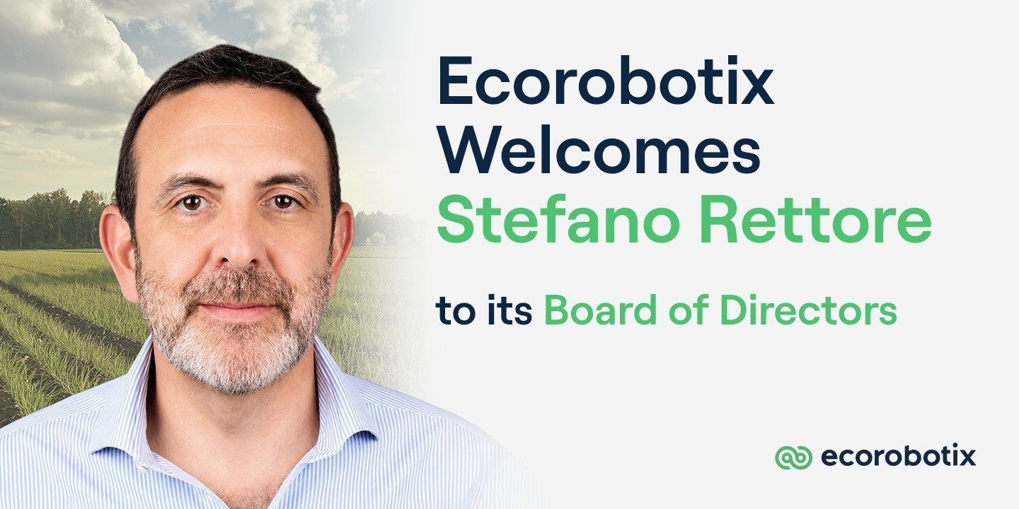 Ecorobotix Welcomes Stefano Rettore to its Board of Directors
