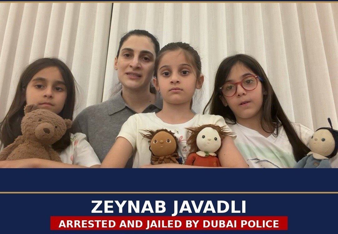 DUBAI POLICE ARREST ZEYNAB JAVADLI, EX-WIFE OF DUBAI PRINCE SHEIKH SAEED BIN MAKTOUM BIN RASHID AL MAKTOUM