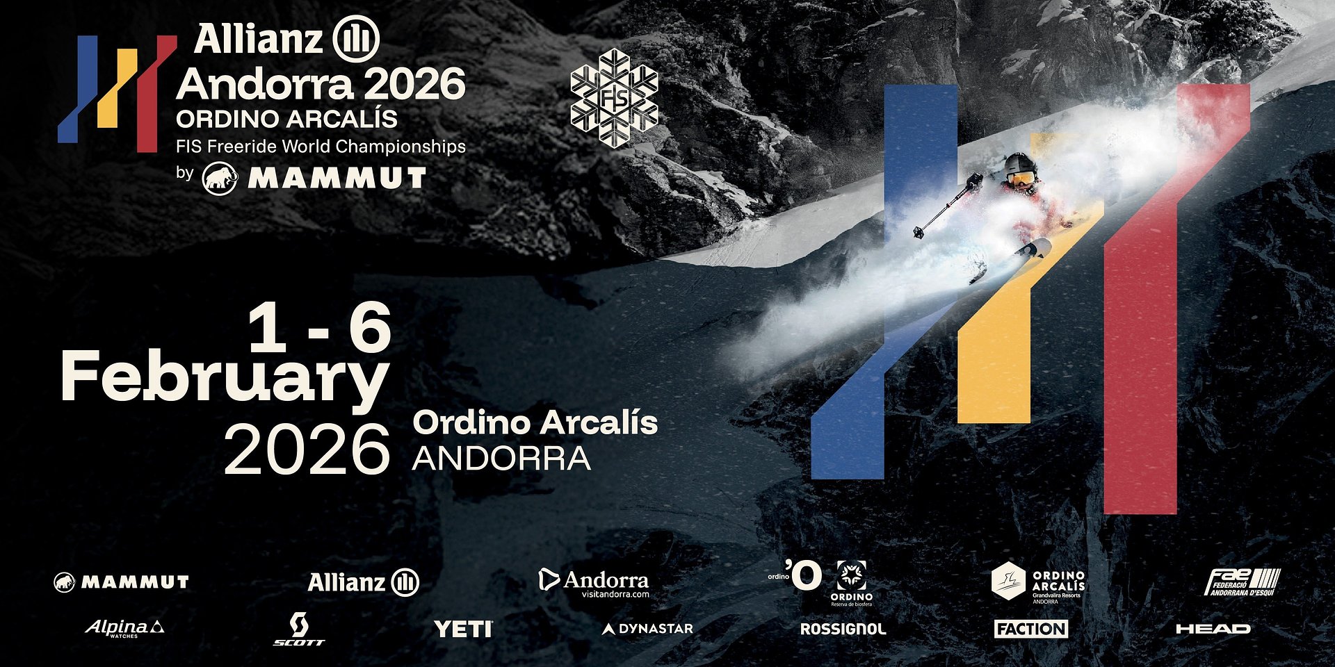 Allianz becomes Title Sponsor of the inaugural FIS Freeride World Championships Andorra 2026