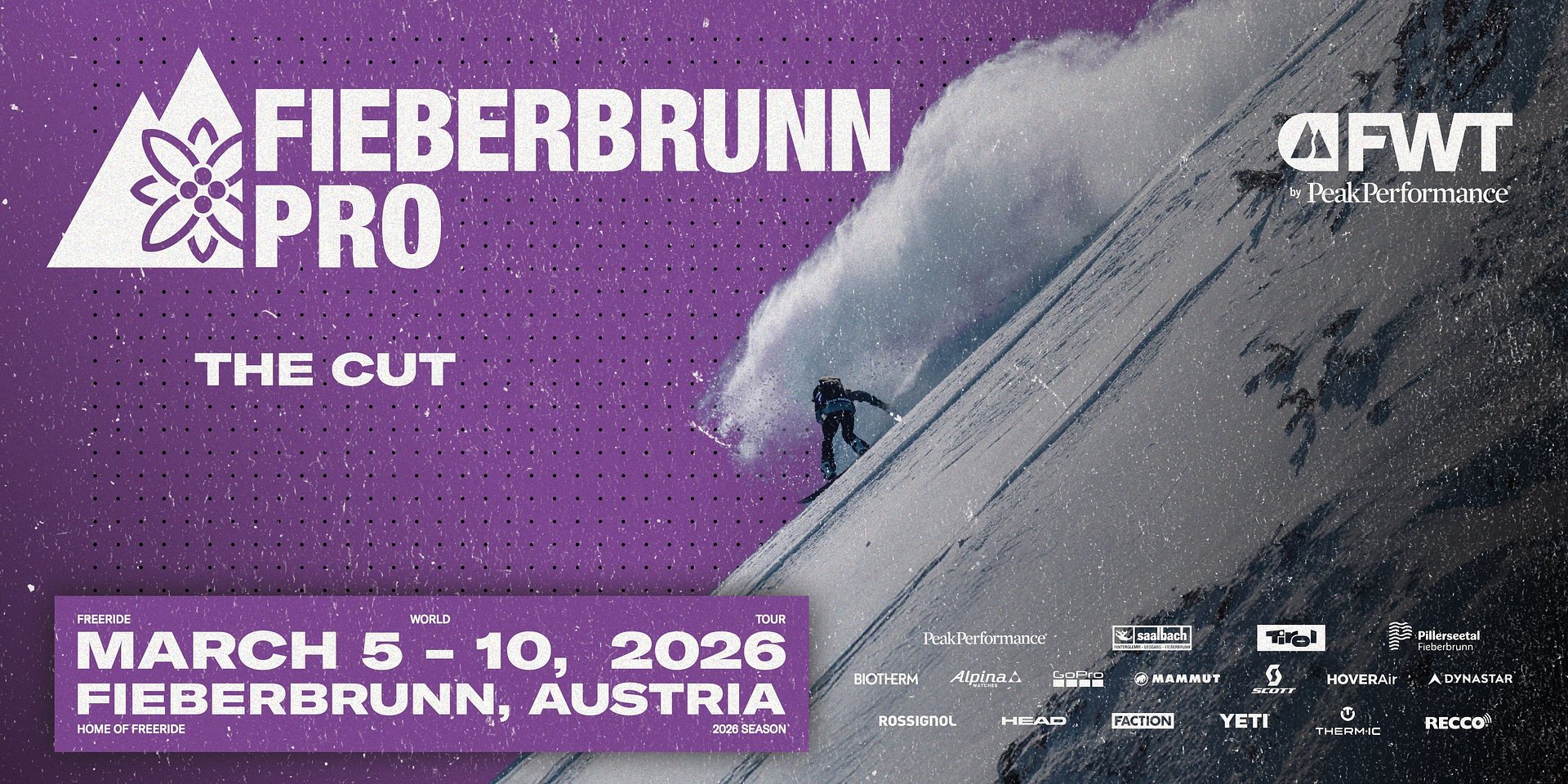 Fieberbrunn Pro set to decide the Cut as the FIS Freeride World Tour by Peak Performance returns to the Austrian classic of Fieberbrunn