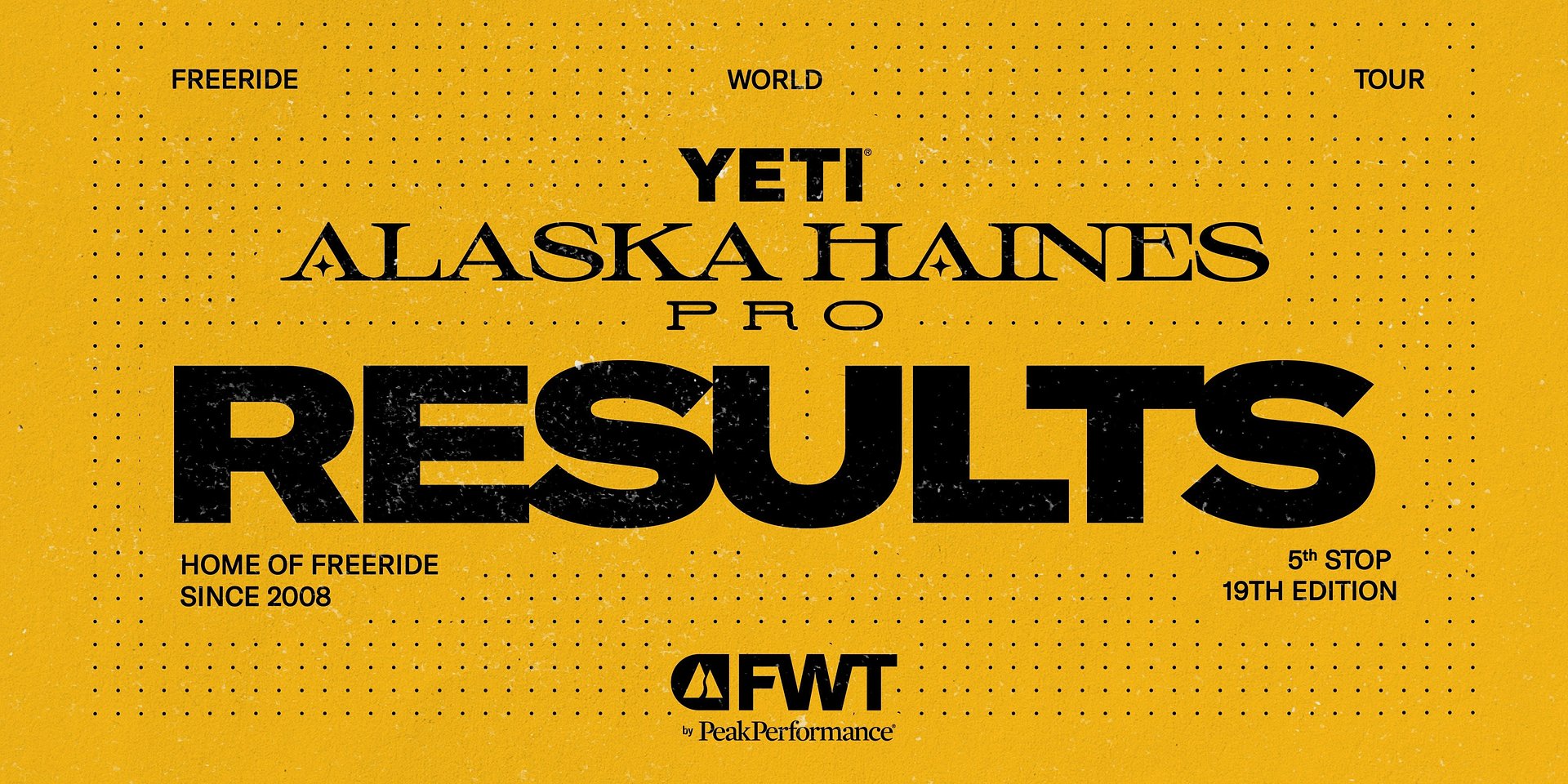 FIS Freeride World Tour makes long-awaited return to Alaska with a pure freeride showcase at the YETI Alaska Haines Pro