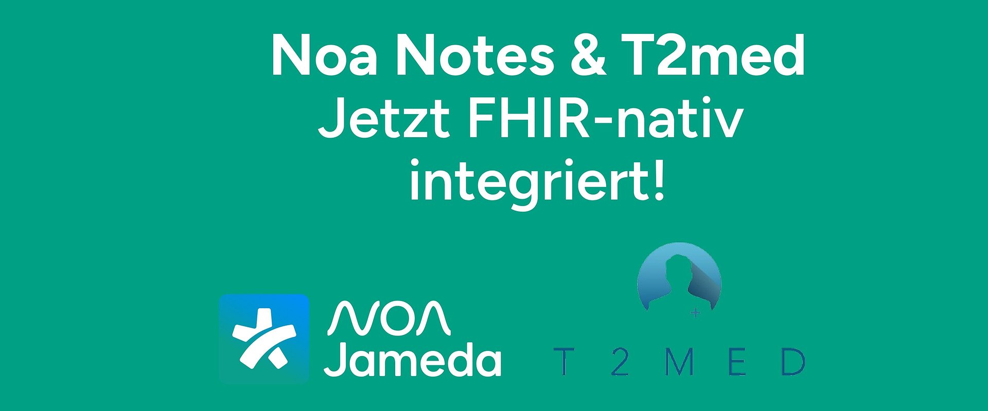 Noa Notes (Jameda) und T2med: Gemeinsam für mehr Interoperabilität im Praxisalltag.