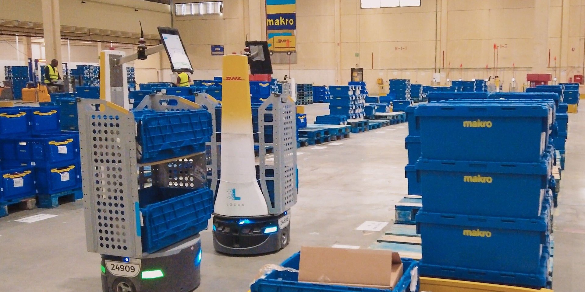 Locus Robotics podwaja produktywność magazynu Makro w Hiszpanii dzięki elastycznej automatyzacji sortowania