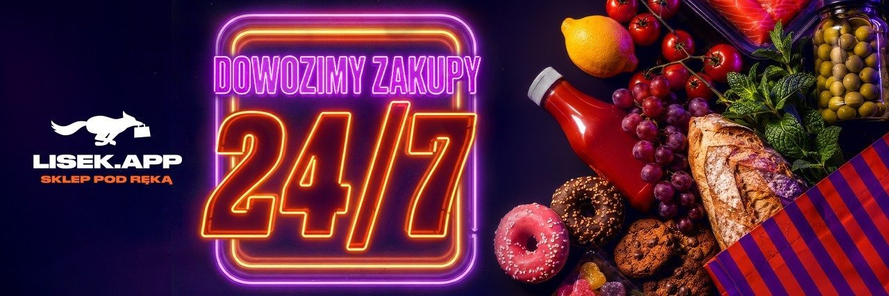 Lisek.App jako pierwszy q-commerce w Polsce uruchamia dostawy 24 godziny na dobę