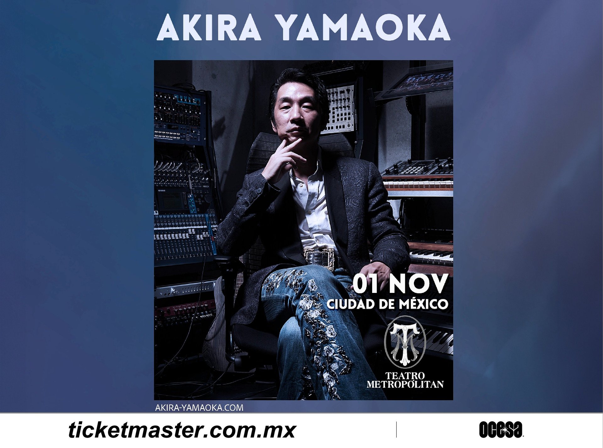 Tras agotar su gira por Estados Unidos, el legendario compositor de Silent Hill, Akira Yamaoka, traerá su icónico sonido a nuestro país