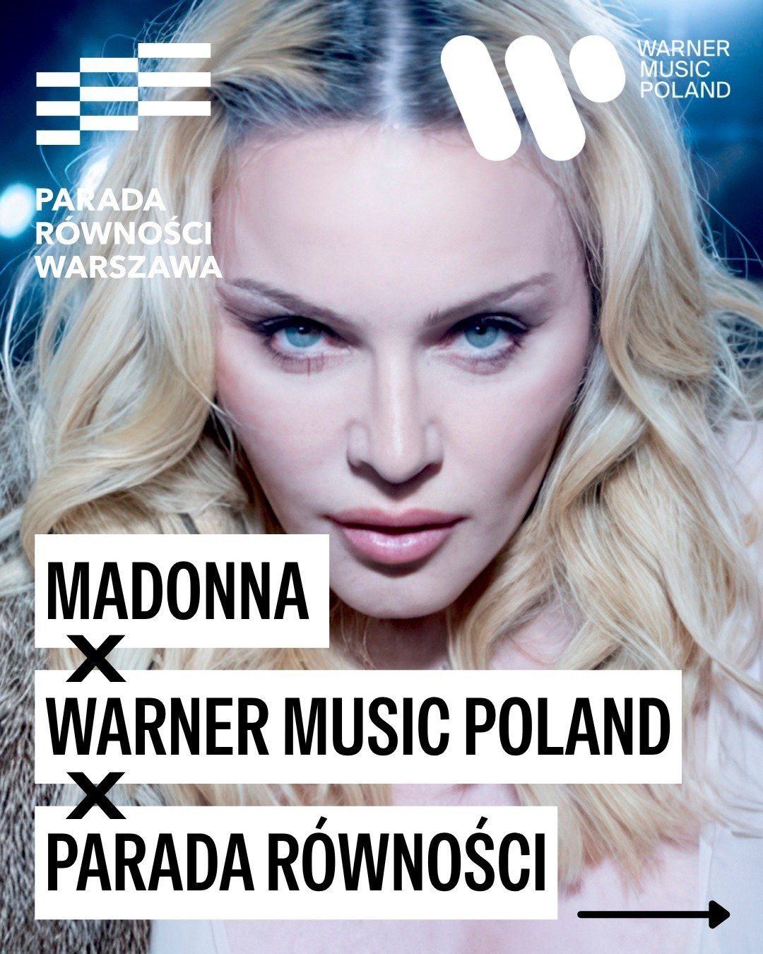 Platforma Madonna wjeżdża na Paradę Równości