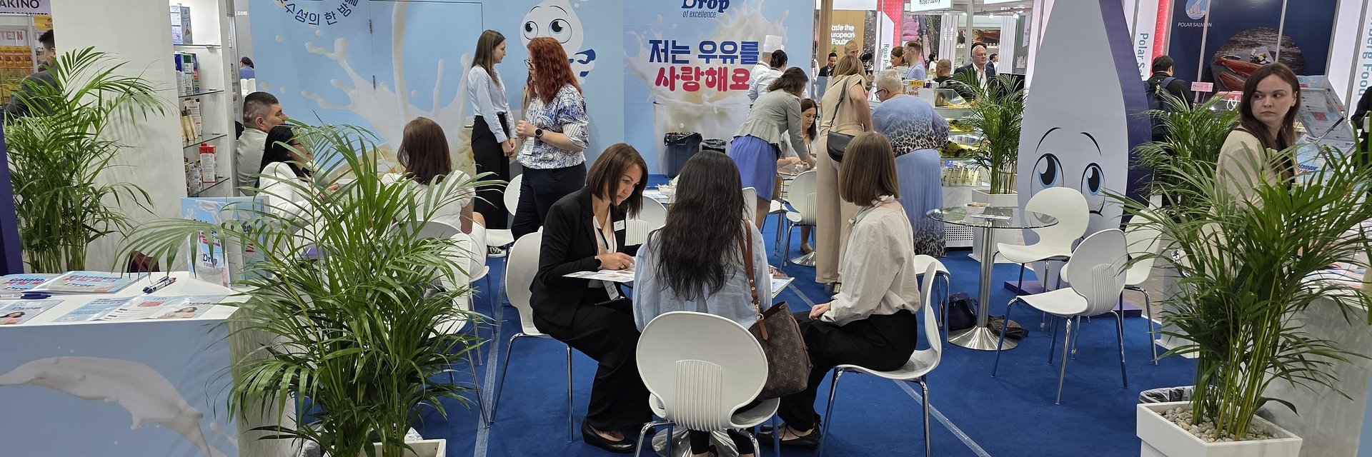 Mlekpol promuje polskie produkty mleczarskie na targach Seoul Food & Hotel 2026