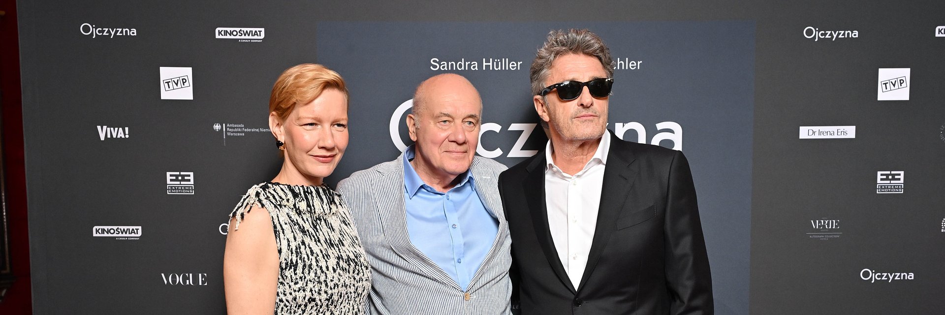 Supergwiazdy OJCZYZNY - Sandra Hüller, Hanns Zischler, Joanna Kulig razem w Warszawie. Zobacz relację z uroczystej premiery