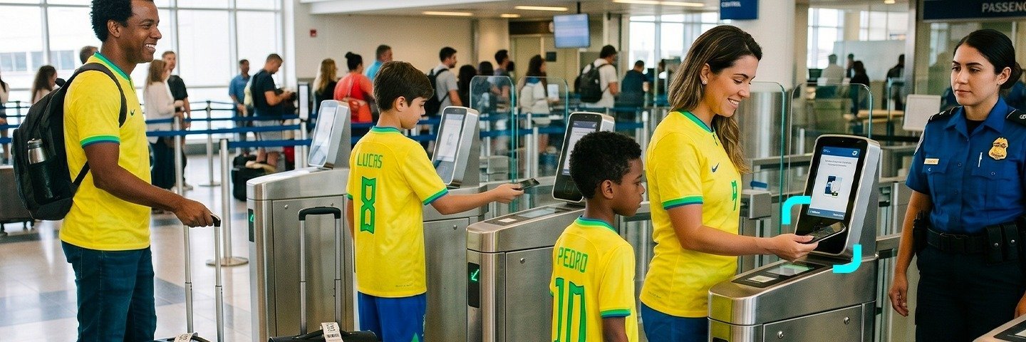 Mais de 500 mil brasileiros na Copa: como a biometria pode evitar fraudes, filas e transtornos