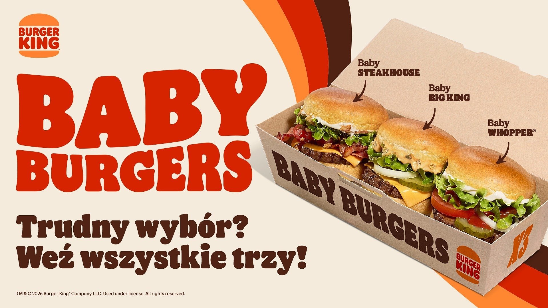 Będzie głośno… Królewska rodzina się powiększa! Burger King przedstawia Baby Burgers