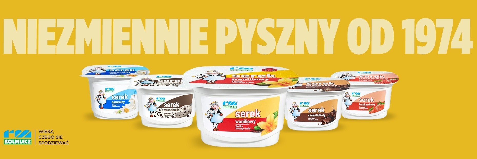 „Serek z krówką Rolmlecz. Wiesz, czego się spodziewać” – nowa kampania kultowego serka od Mlekpolu
