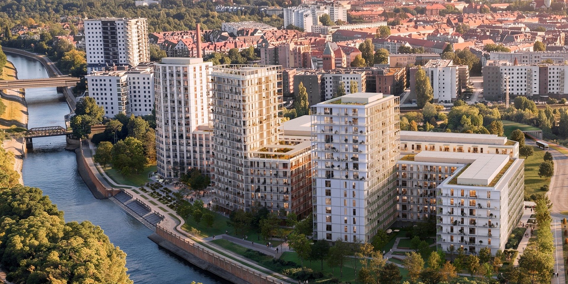 Archicom rozpoczyna sprzedaż drugiego etapu Bulwaru Północnego we Wrocławiu. Projekt obejmuje mieszkania z widokiem na Odrę oraz nowy tunel usprawniający komunikację w północnej części miasta