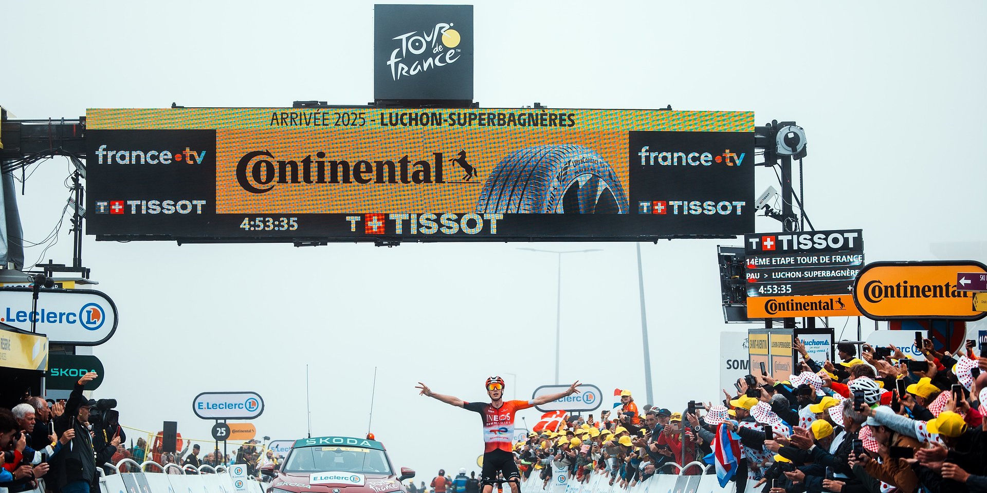 Continental wyposaży sześć zespołów Tour de France w opony do rowerów szosowych