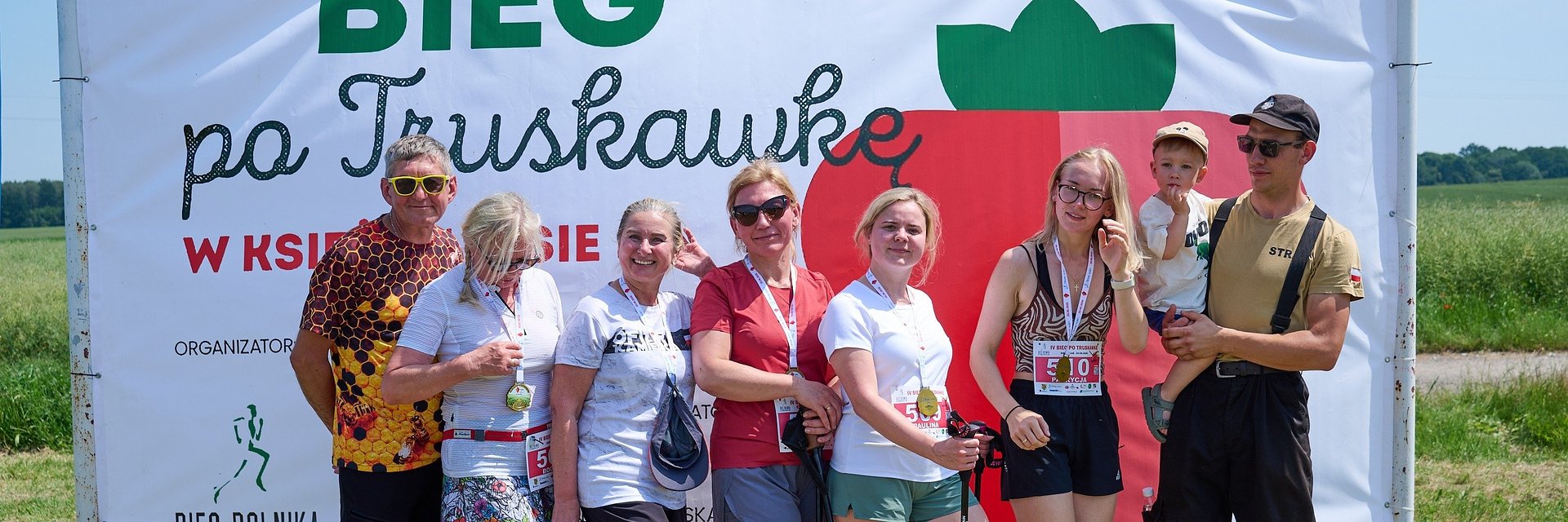 Cisi bohaterowie Biegu po Truskawkę. Strażacy, na których zawsze można liczyć