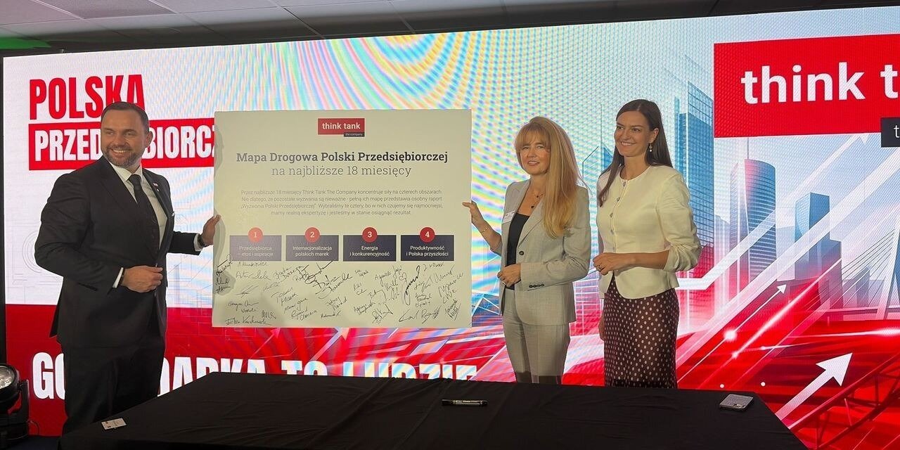 Małgorzata Adamkiewicz wśród sygnatariuszy Mapy Drogowej „Polski Przedsiębiorczej”