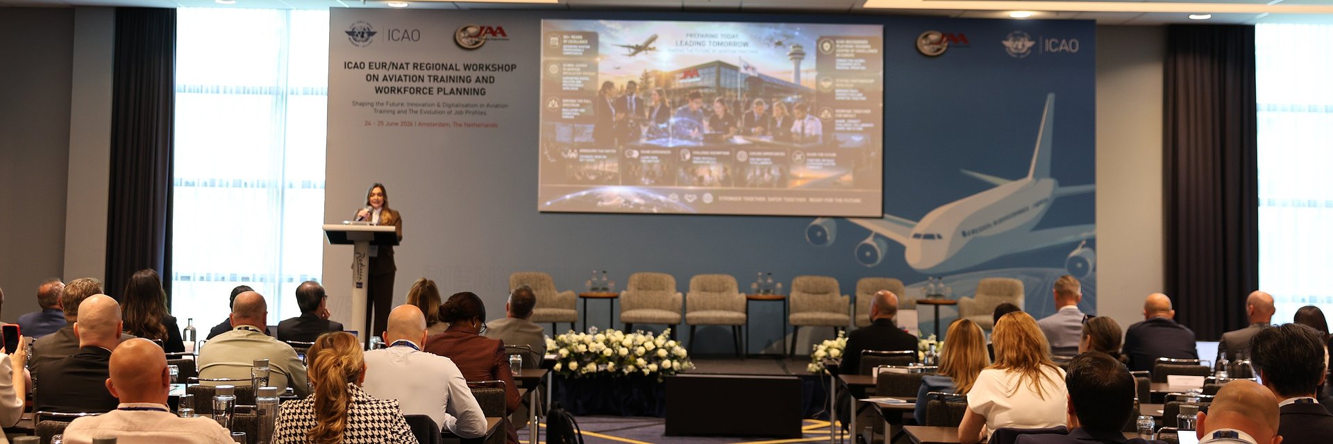 ICAO EUR/NAT Regional Workshop on Aviation Training and Workforce Planning in Amsterdam: Growing Digitalisation and Human Skills Together