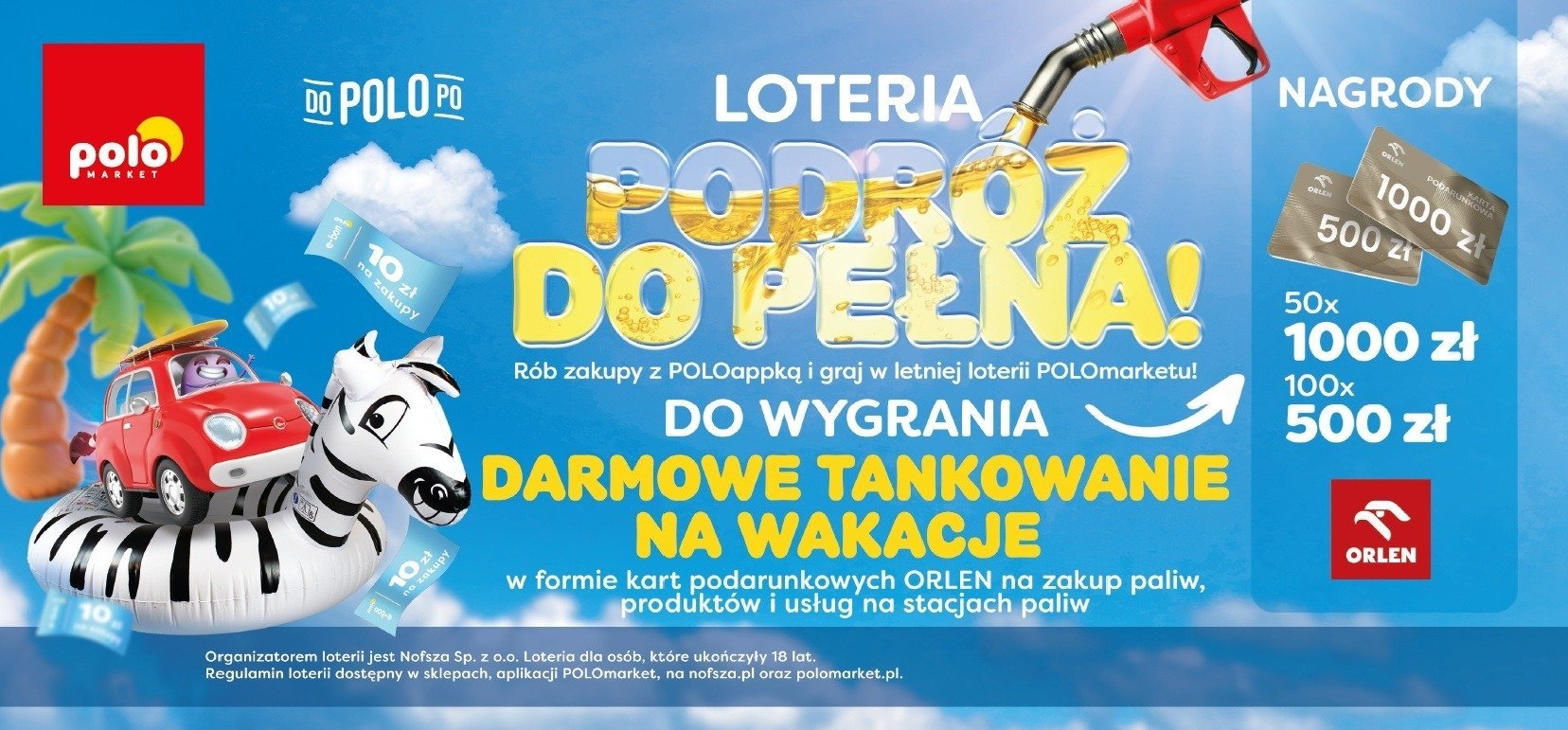 POLOmarket z letnią loterią „Podróż do pełna!” press