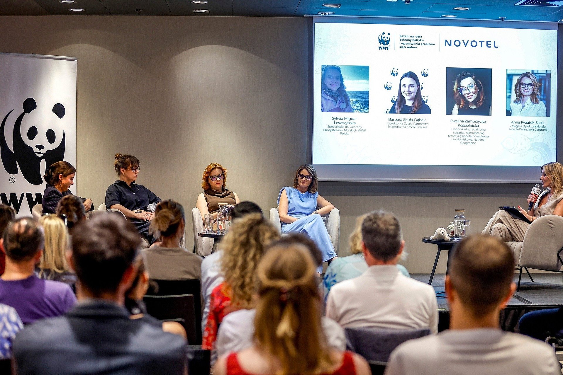 Sieci widmo i przyszłość Bałtyku – panel dyskusyjny Novotel i WWF Polska