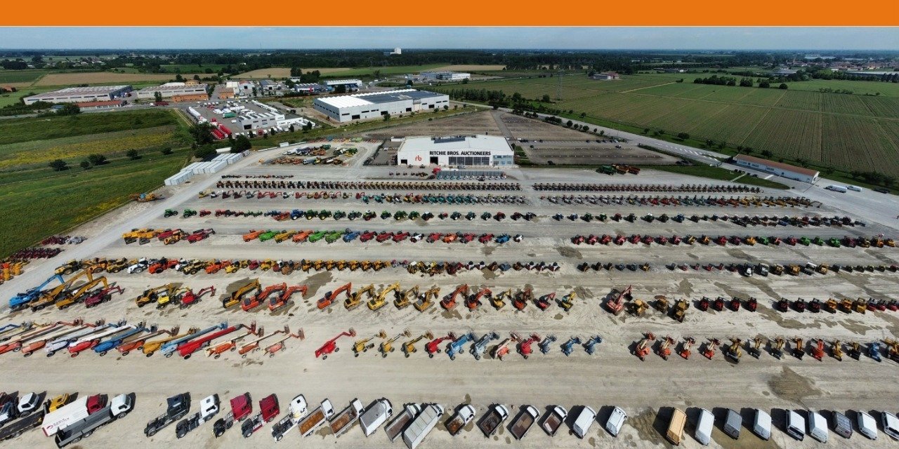 Asta senza riserva Ritchie Bros. Italia: migliaia di mezzi in vendita senza prezzo minimo il 9 e 10 luglio