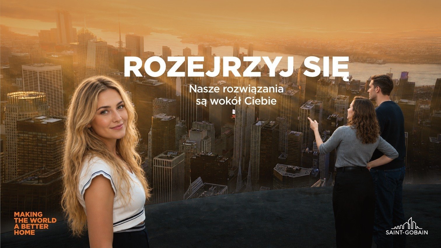Saint-Gobain prezentuje nowy film wizerunkowy. Dialog z młodym pokoleniem o przyszłości budownictwa