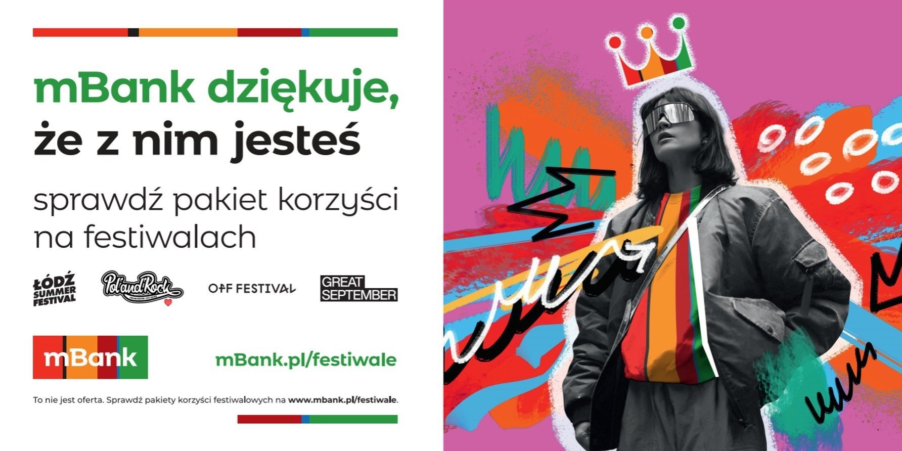 Lato o mBank lepsze – synergia muzyki i marki w nowej kampanii festiwalowej
