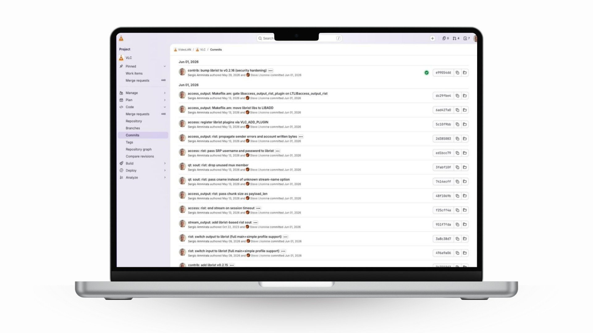 SipRadius-maintained libRIST enables full RIST support in VLC