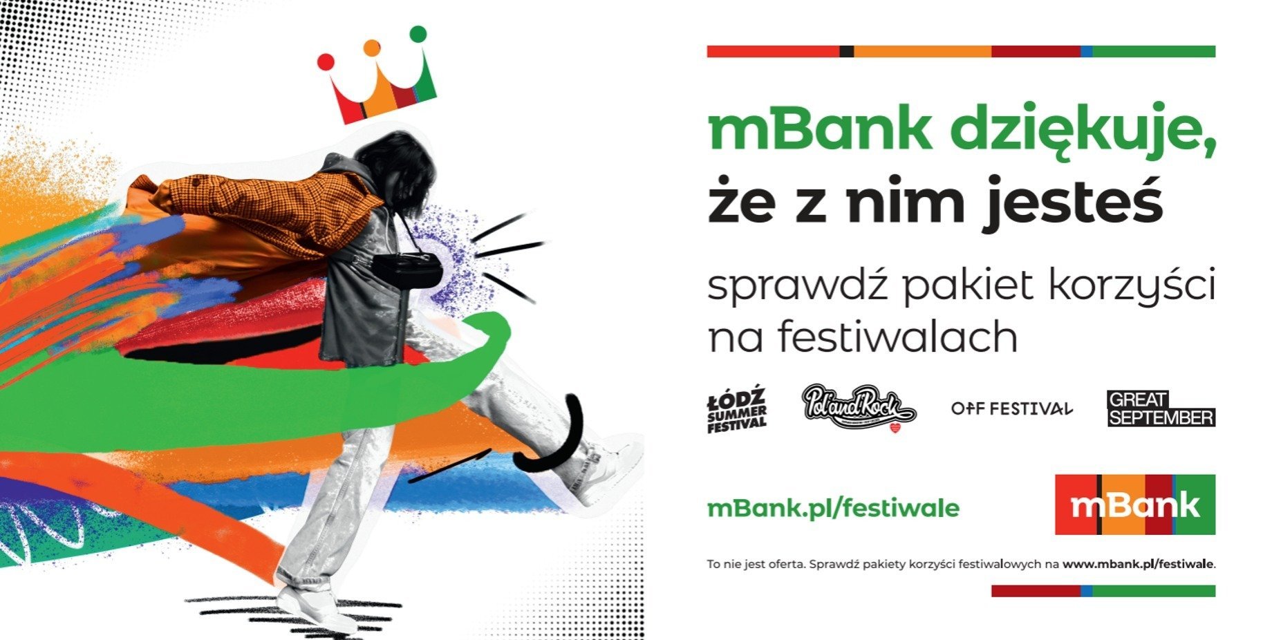 Muzyczne emocje i pakiet festiwalowych korzyści dla klientów mBanku na Łódź Summer Festival