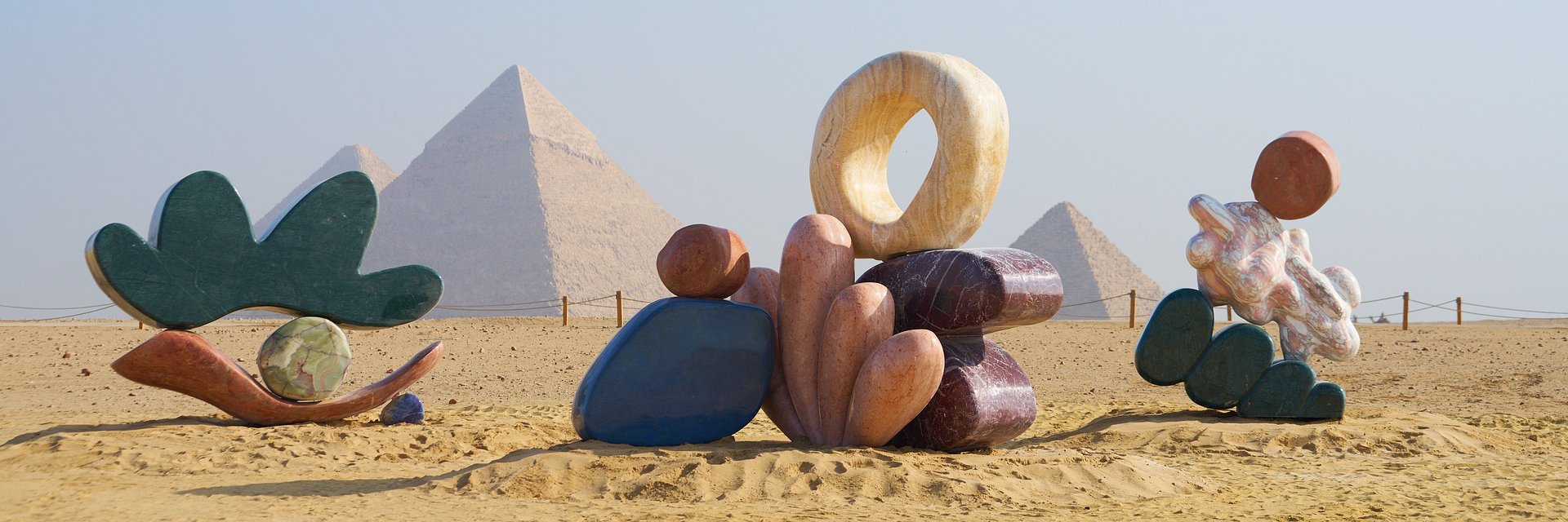 With the Participation of Ten International Artists… Launching the Fifth “Forever Is Now” at the Pyramids
