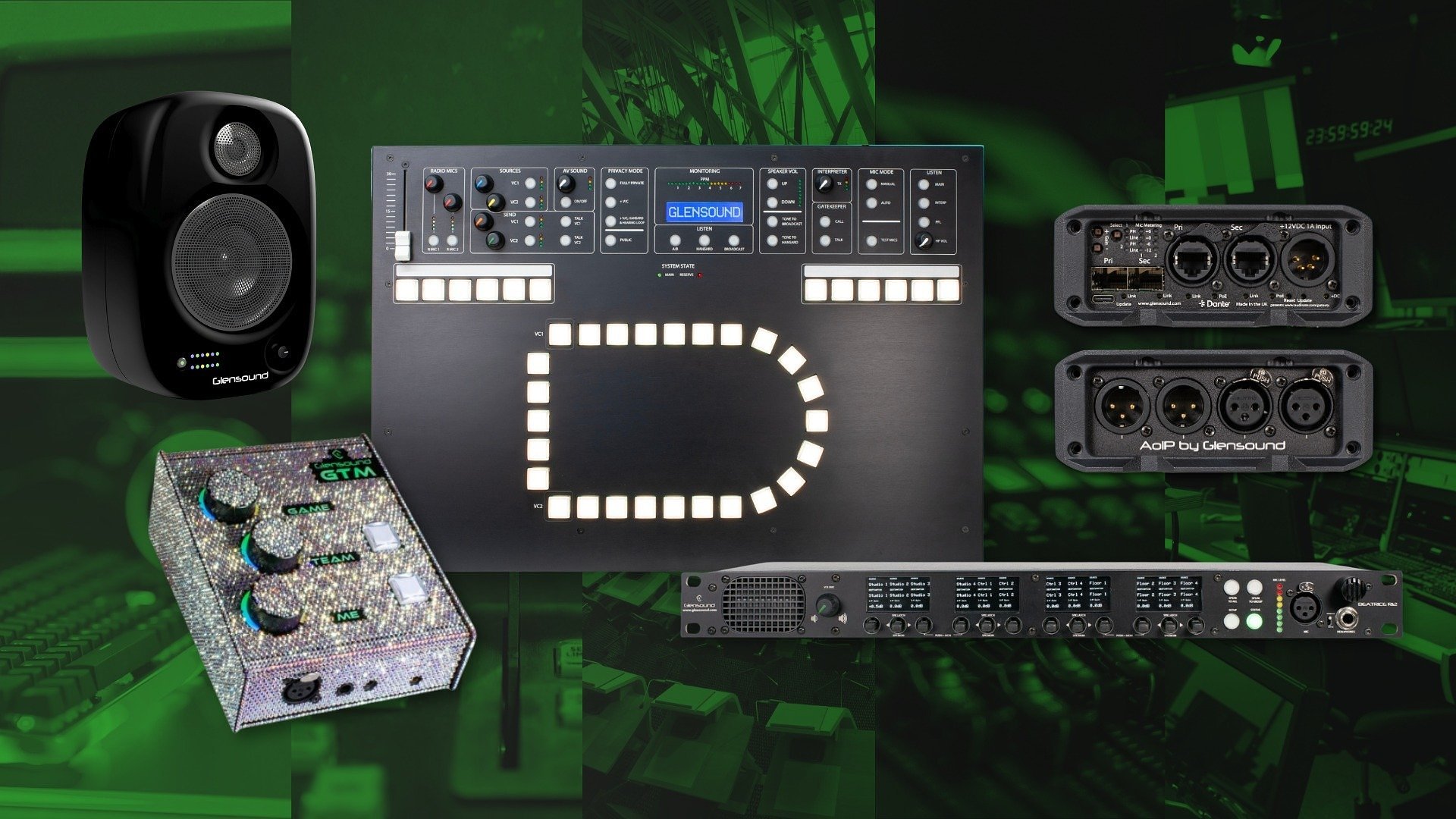 New studio monitoring leads Glensound's 60th year line-up at IBC 2026