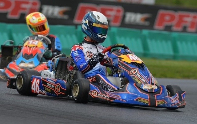 New College Durham Backs Rising Karting Star Lloyd Palmer