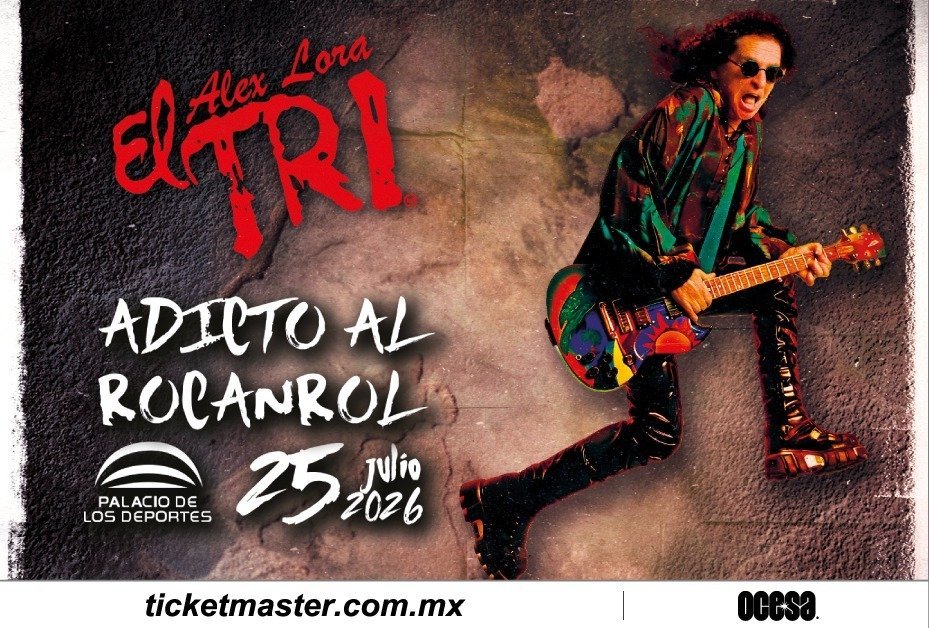 Invitación Conferencia de Prensa Alex Lora - EL TRI