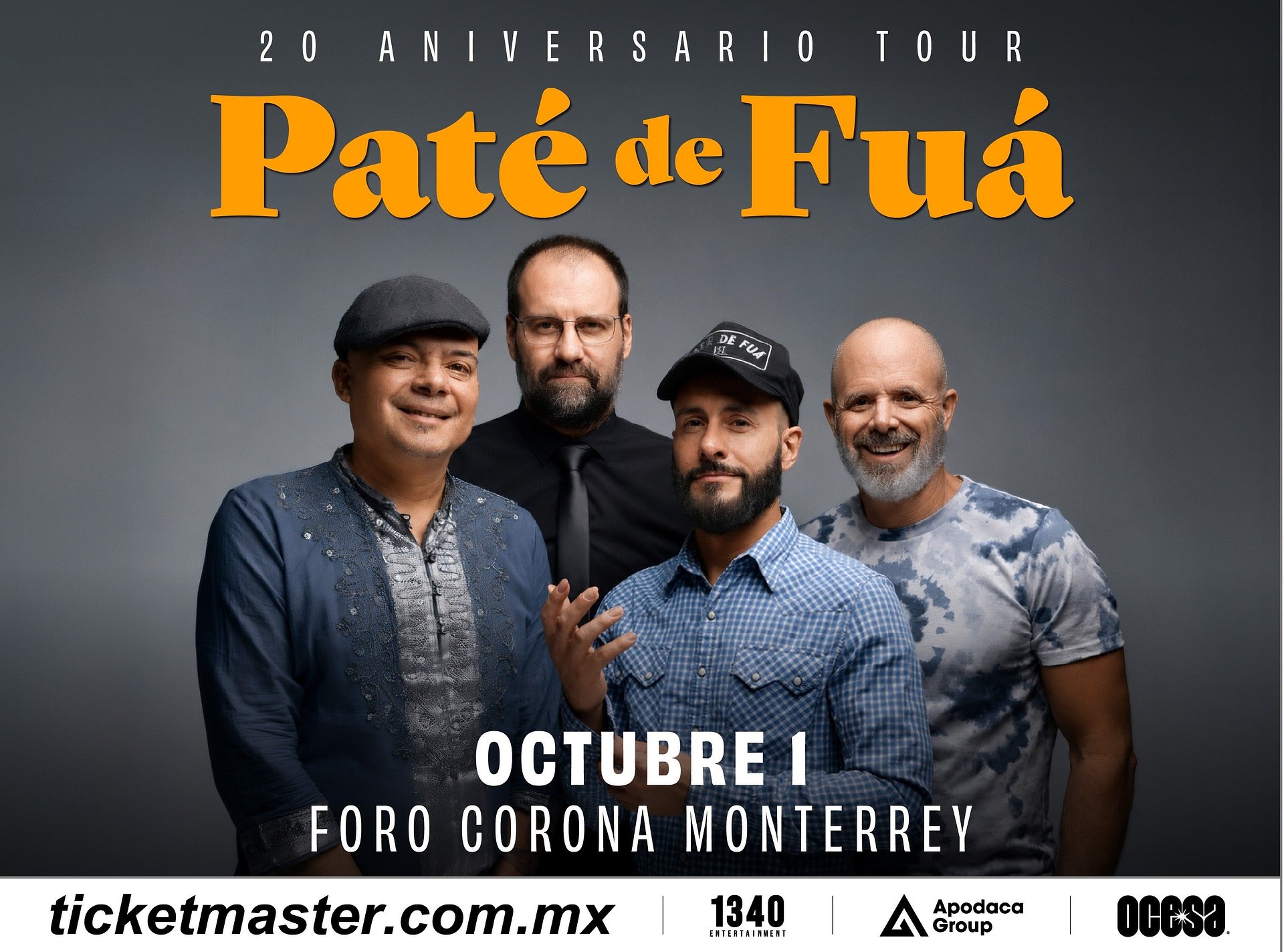 ¡Paté de Fuá está listo para seguir entregando noches únicas por su 20 aniversario!