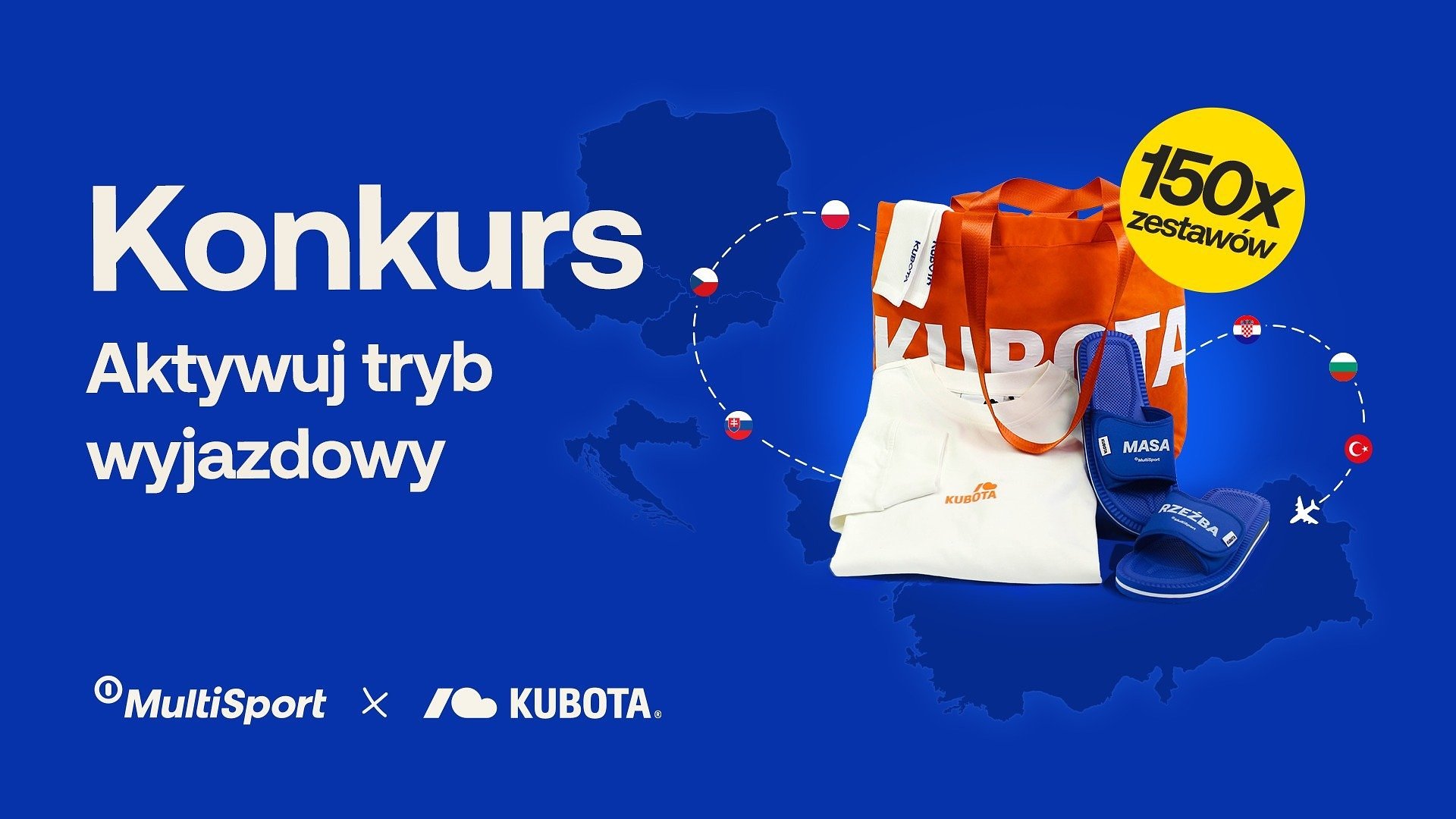 MultiSport i Kubota łączą siły i zachęcają do aktywnego wypoczynku