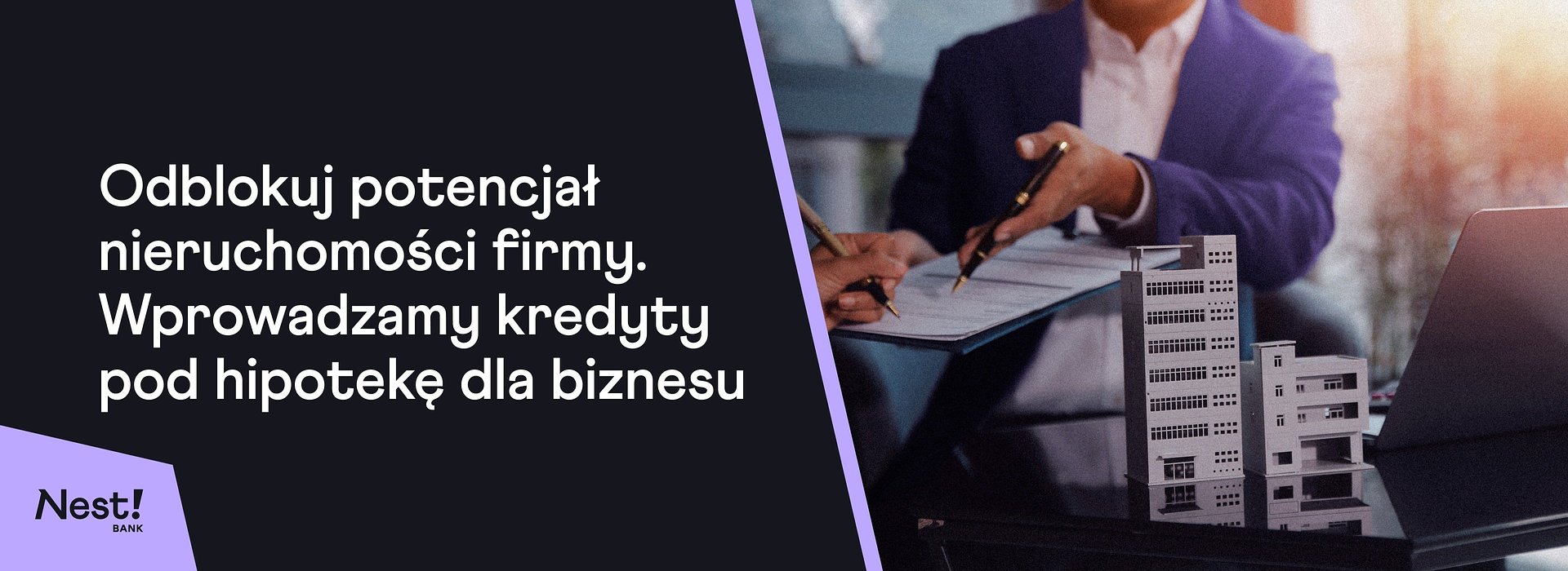 Odblokuj potencjał nieruchomości firmy. Nest Bank wprowadza kredyty pod hipotekę dla biznesu