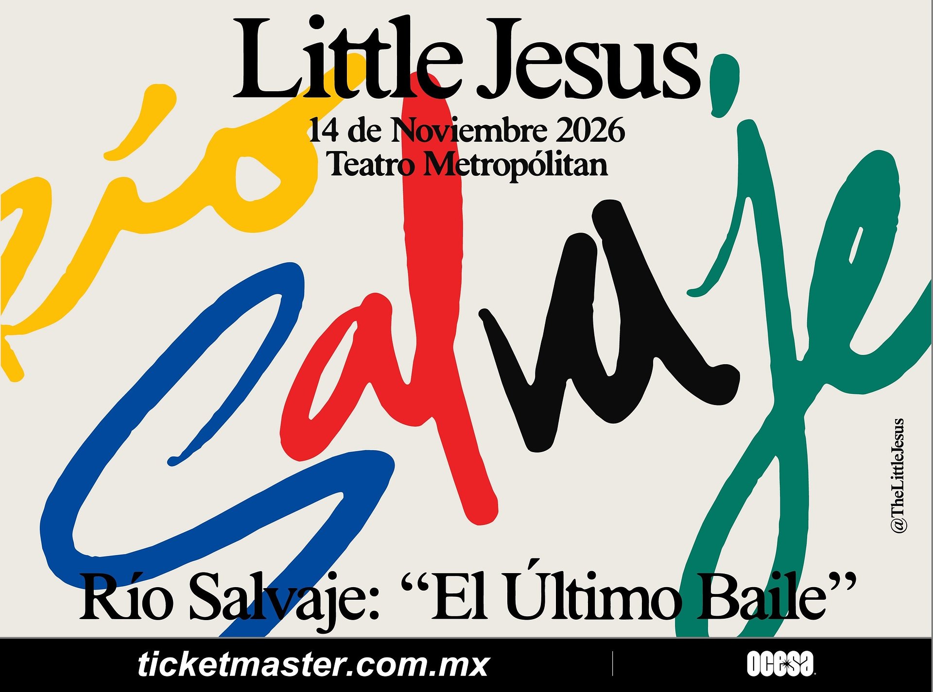 La fiesta de Río Salvaje de Little Jesus se hace más grande, ¡El Teatro Metropólitan es la siguiente parada!